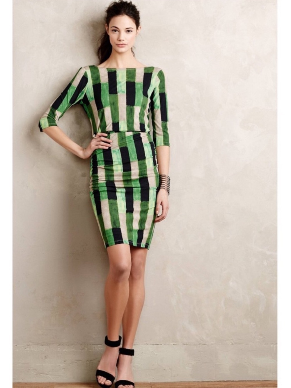 Tracy Reese Anthropologie Ruched Dress